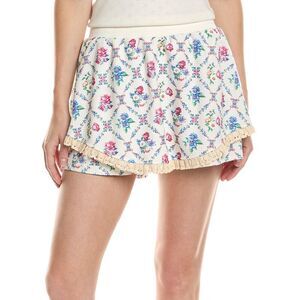 Meiven Womens  Short, White